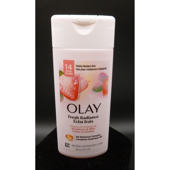OLAY Other - OLAY ~ Fresh Radiance ~ Strawberry & Mint Body Wash 3oz Travel Size ~ New